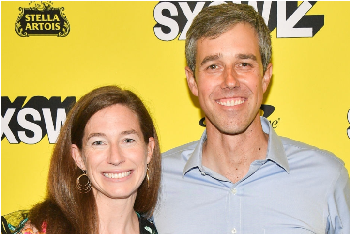 Beto O’Rourke and Amy Sanders
